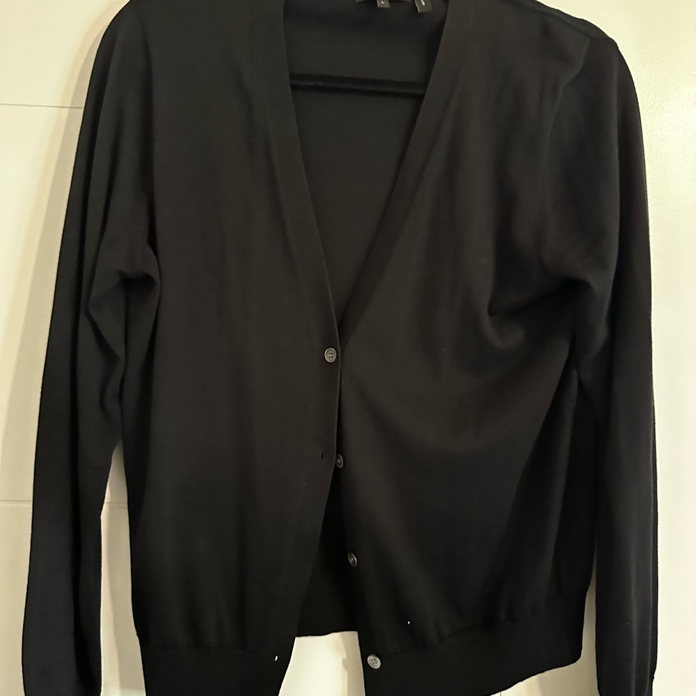 Theory Black Knit Sweater